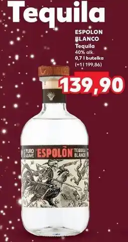 Kaufland Tequila Espolon Blanco oferta