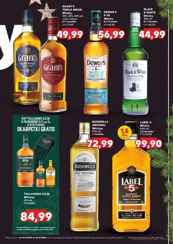 Kaufland Whisky Grant's Triple Wood oferta