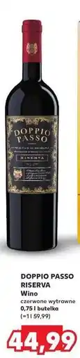 Kaufland Wino Doppio Passo oferta