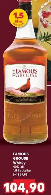 Kaufland Whisky The Famous Grouse oferta