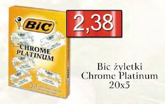 ADEKS Bic żyletki Chrome Platinum 20x5 oferta