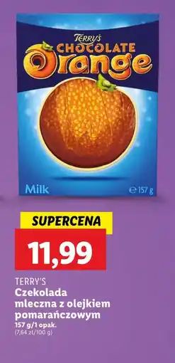 Lidl Czekolada Terry's orange oferta