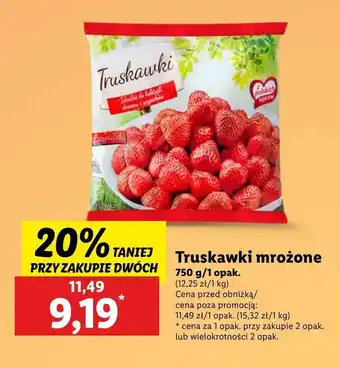 Lidl Truskawki mrożone oferta