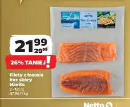 Netto Filety z łososia Navito oferta