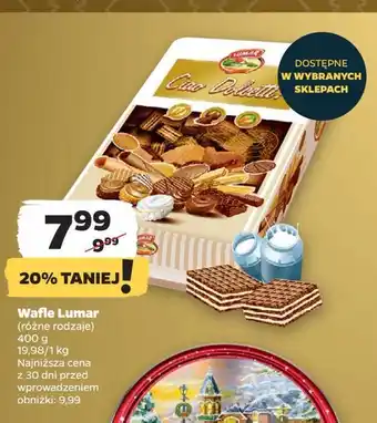 Netto Wafle z kremem Lumar oferta