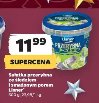 Netto Sałatka przerybna ze śledziem i smażonym porem Lisner oferta