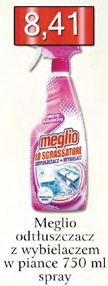 ADEKS Meglio odtłuszczacz z wybielaczem w piance 750ml spray oferta