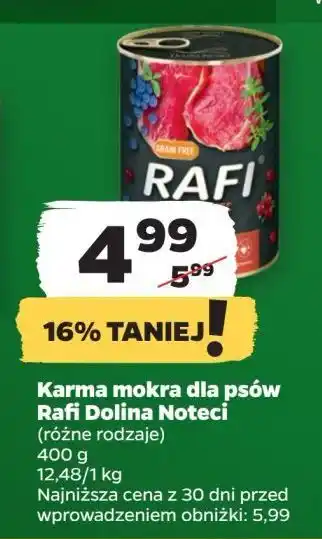 Netto Karma dla psa z wołowiną Rafi oferta