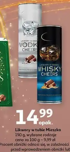 Auchan Likwory whisky cheers Mieszko liqueur oferta