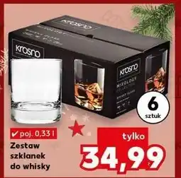 Kaufland Szklanki do whisky mixology 330 ml Krosno S.a oferta