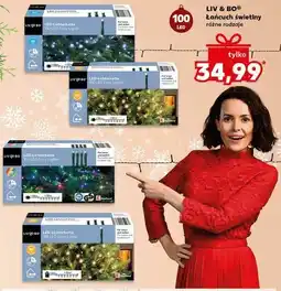 Kaufland Łańcuch świetlny 100 led Liv & Bo oferta