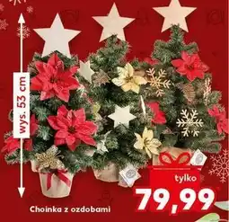 Kaufland Choinka z ozdobami oferta