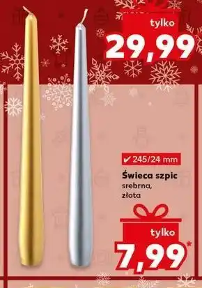 Kaufland Świeca szpic oferta