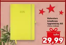 Kaufland Kalendarz książkowy a5 oferta