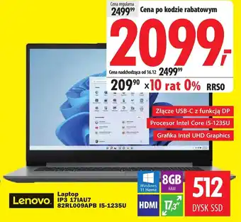 Media Expert Laptop Lenovo oferta