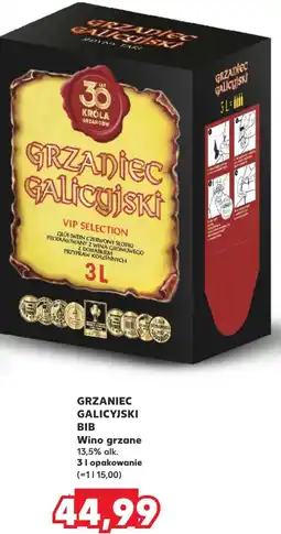 Kaufland Wino grzane Grzaniec Galicyjski oferta