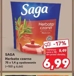 Kaufland Herbata Saga oferta