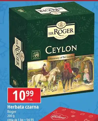 E.Leclerc Herbata ceylon Sir Roger oferta