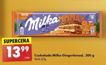 Biedronka Czekolada gingerbread Milka Mmmax oferta