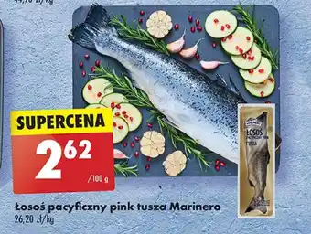 Biedronka Łosoś pacyficzny pink tusza Marinero oferta