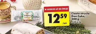 Biedronka Strucla marcepanowa Dan Cake oferta