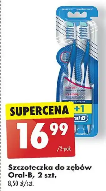 Biedronka Szczoteczka all in one średnia Oral-B Pro-Expert oferta