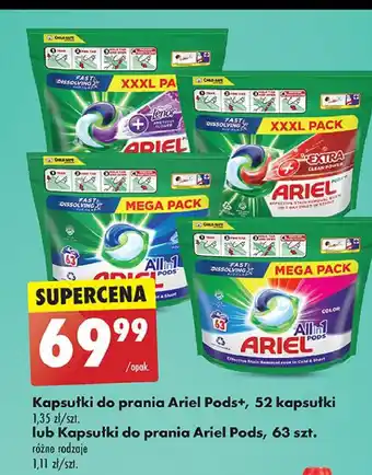 Biedronka Kapsułki do prania lenor amethyst flower Ariel oferta