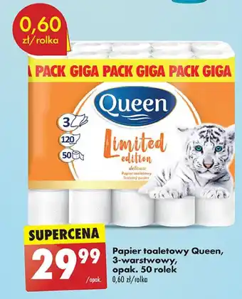 Biedronka Papier toaletowy Queen oferta