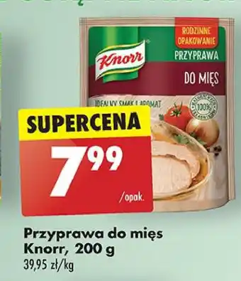 Biedronka Przyprawa do mięs Knorr przyprawa oferta