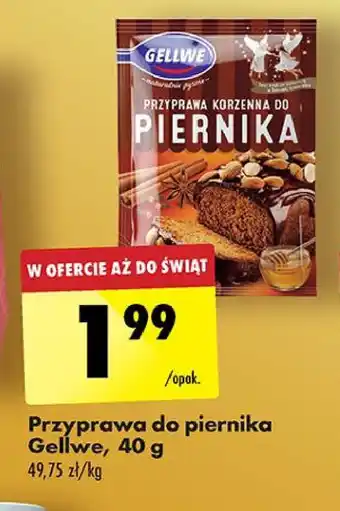 Biedronka Przyprawa do piernika Gellwe oferta