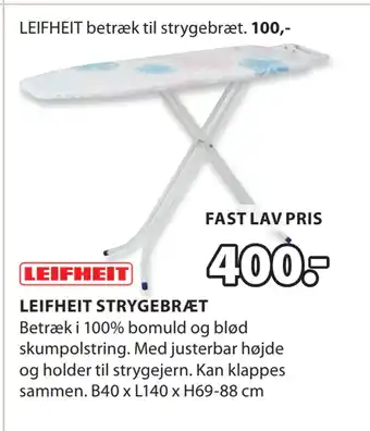 JYSK LEIFHEIT STRYGEBRÆT oferta