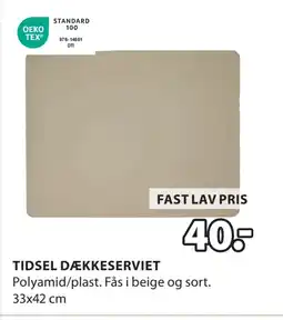 JYSK TIDSEL DÆKKESERVIET oferta