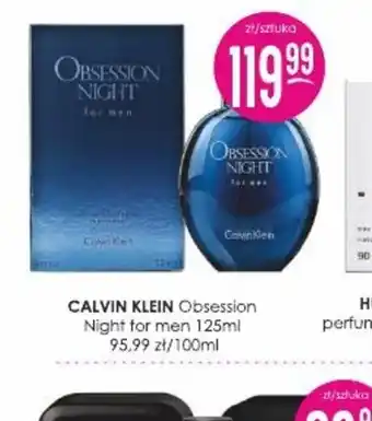 Jaśmin Calvin Klein Obsession Night for men oferta