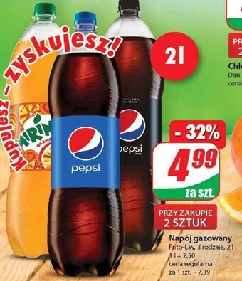 Dino Napój gazowany Pepsi, Mirinda 2l oferta
