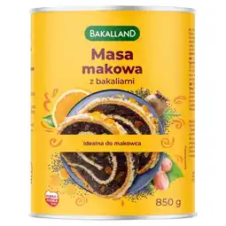 Euro Sklep Bakalland Masa makowa z bakaliami 850 g oferta