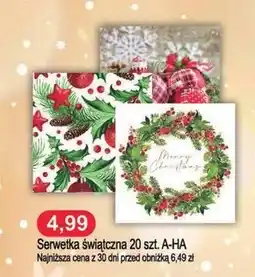 Społem Serwetka bożonarodzeniowa oferta