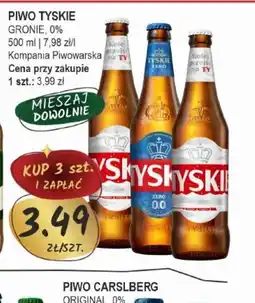 Słoneczko Piwo Tyskie Gronie 0% oferta