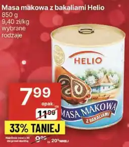 Delikatesy Centrum Masa makowa z bakaliami Helio oferta