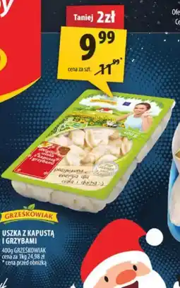 Arhelan Uszka z kapustą i grzybami oferta