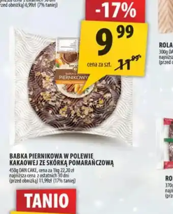 Arhelan Babka piernikowa w polewie kakaowej ze skórką pomarańczową oferta