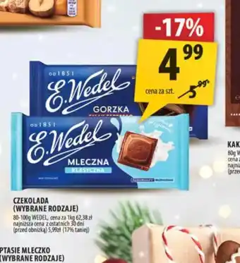 Arhelan Czekolada Wedel oferta