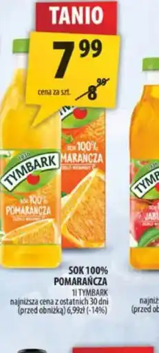 Arhelan Sok 100% pomarańcza Tymbark oferta