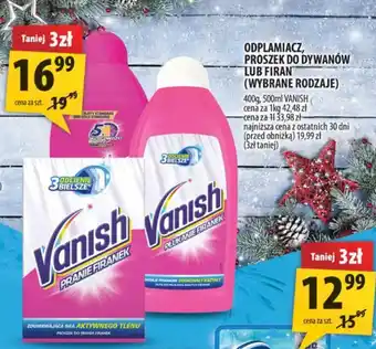 Arhelan Vanish odplamiać do dywanów/firan oferta