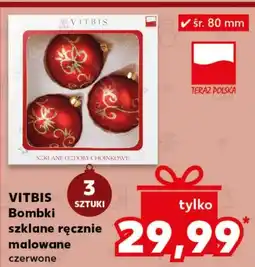 Kaufland Bombki Vitbis oferta