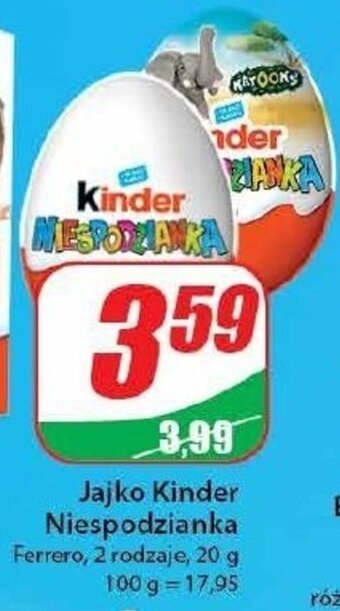 Dino Jajko Kinder Niespodzianka 20g oferta