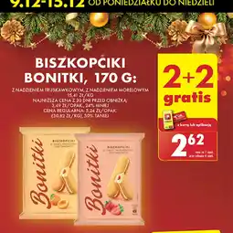 Biedronka Biszkopciki Bonitki oferta