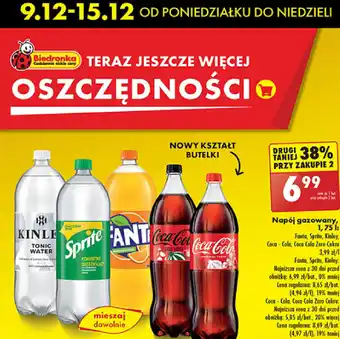 Biedronka Napój gazowany oferta