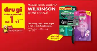 Biedronka Maszynki do golenia Wilkinson oferta