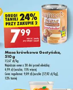 Biedronka Masa krówkowa Gęstyńska oferta