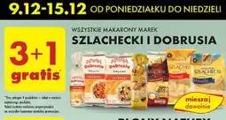 Biedronka Makarony Szlachecki i Dobrusia oferta